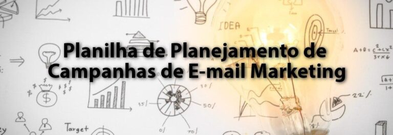Planilha de Planejamento de Campanhas de Email Marketing