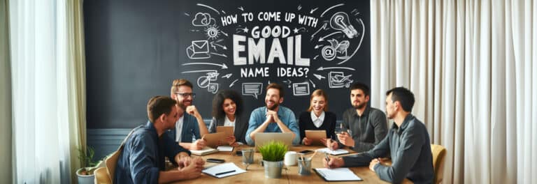 Nomes para email bem pensados podem levar ao sucesso
