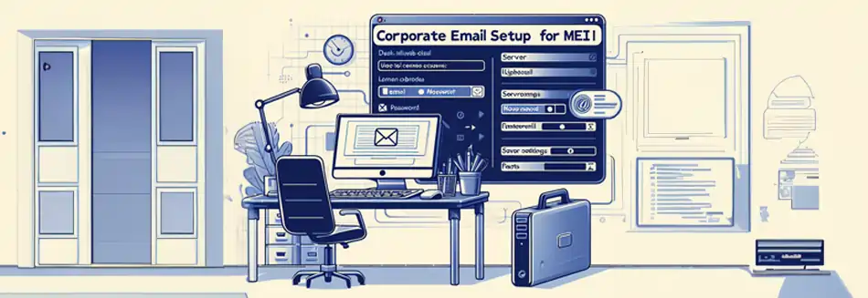 MEIの企業メールの作成方法